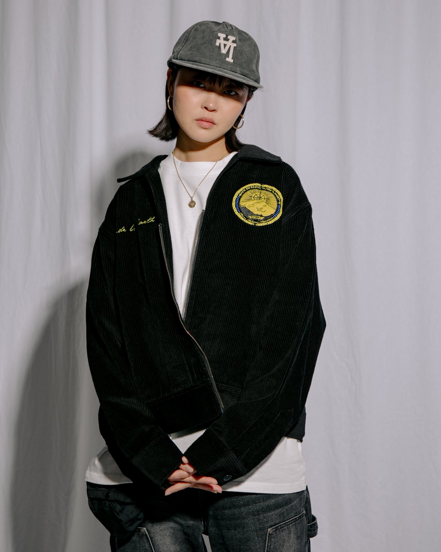 Classic Charcoal Upside Down LA Hat