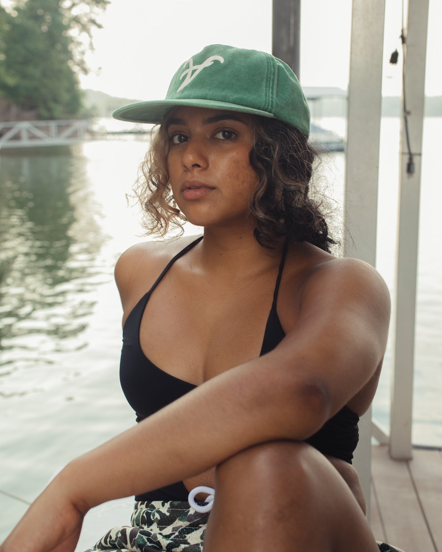 Classic Green Upside Down A Hat