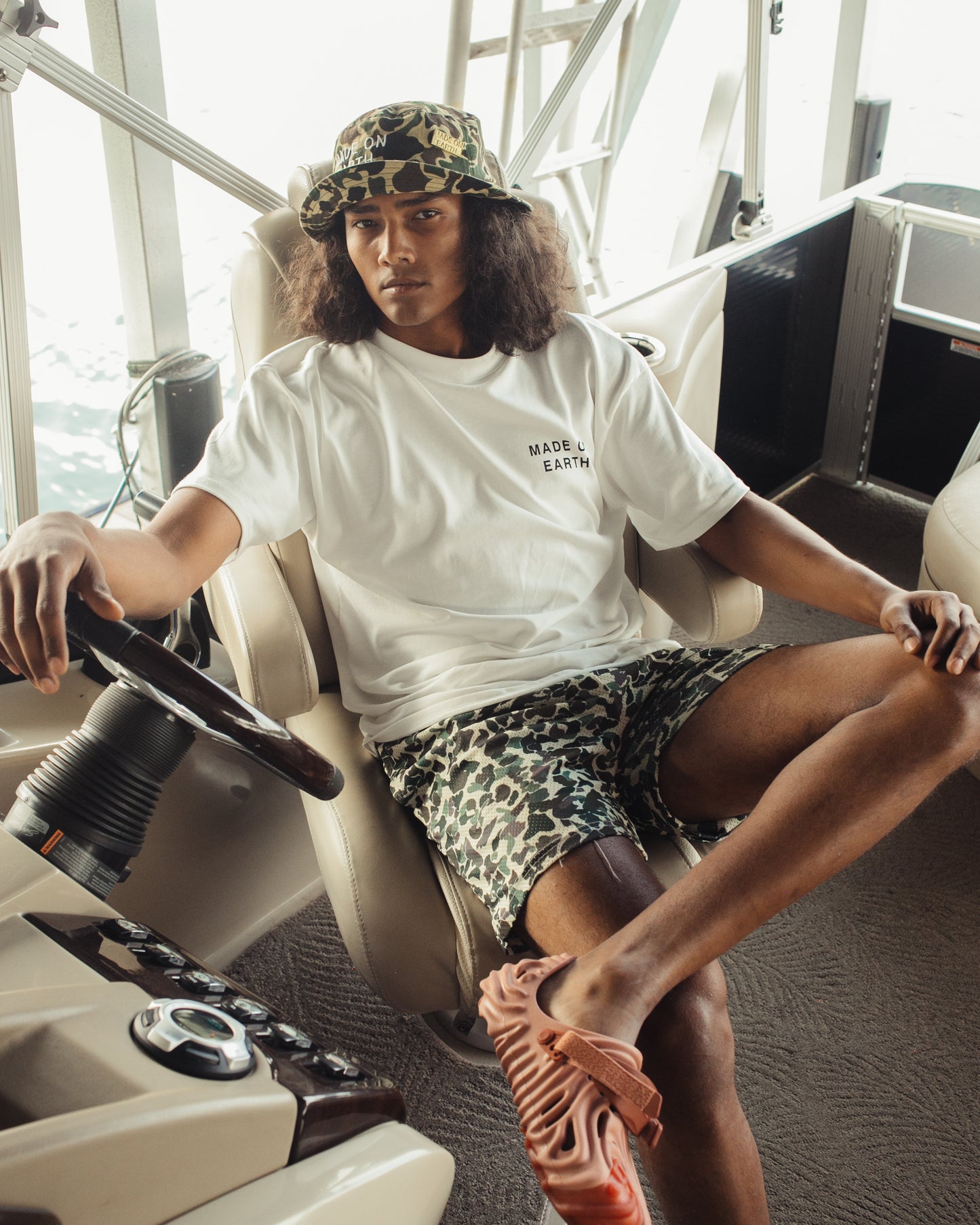 Camo Mesh Shorts