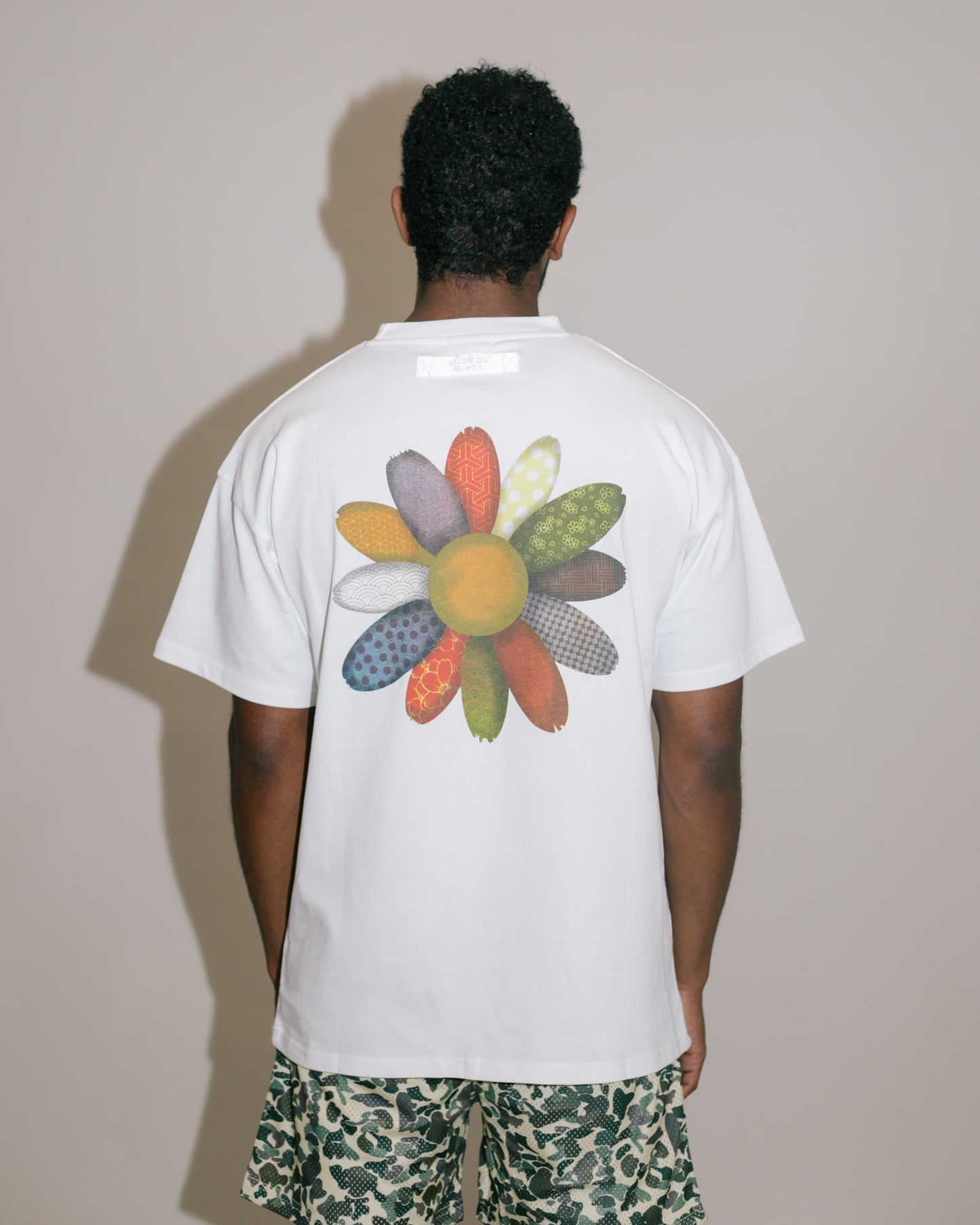 Kasuri Flower Tee