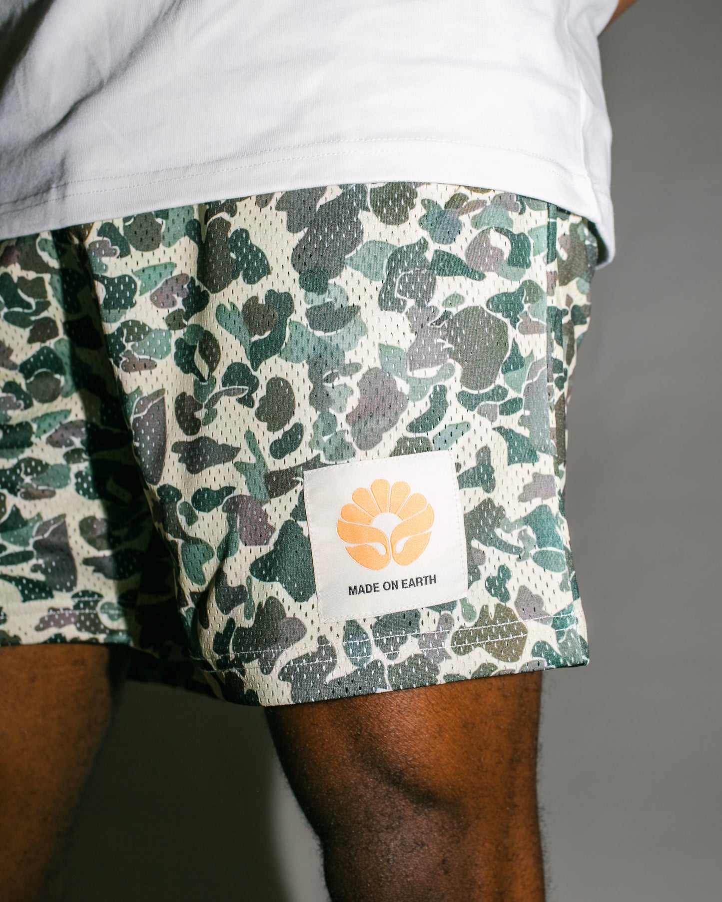 Camo Mesh Shorts