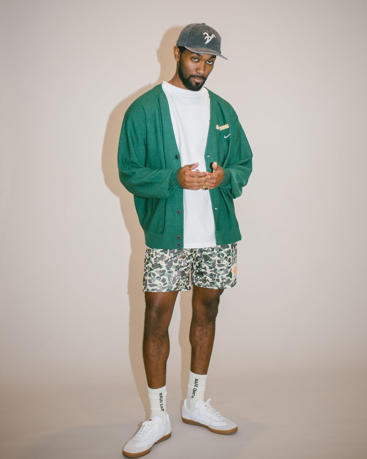 Camo Mesh Shorts