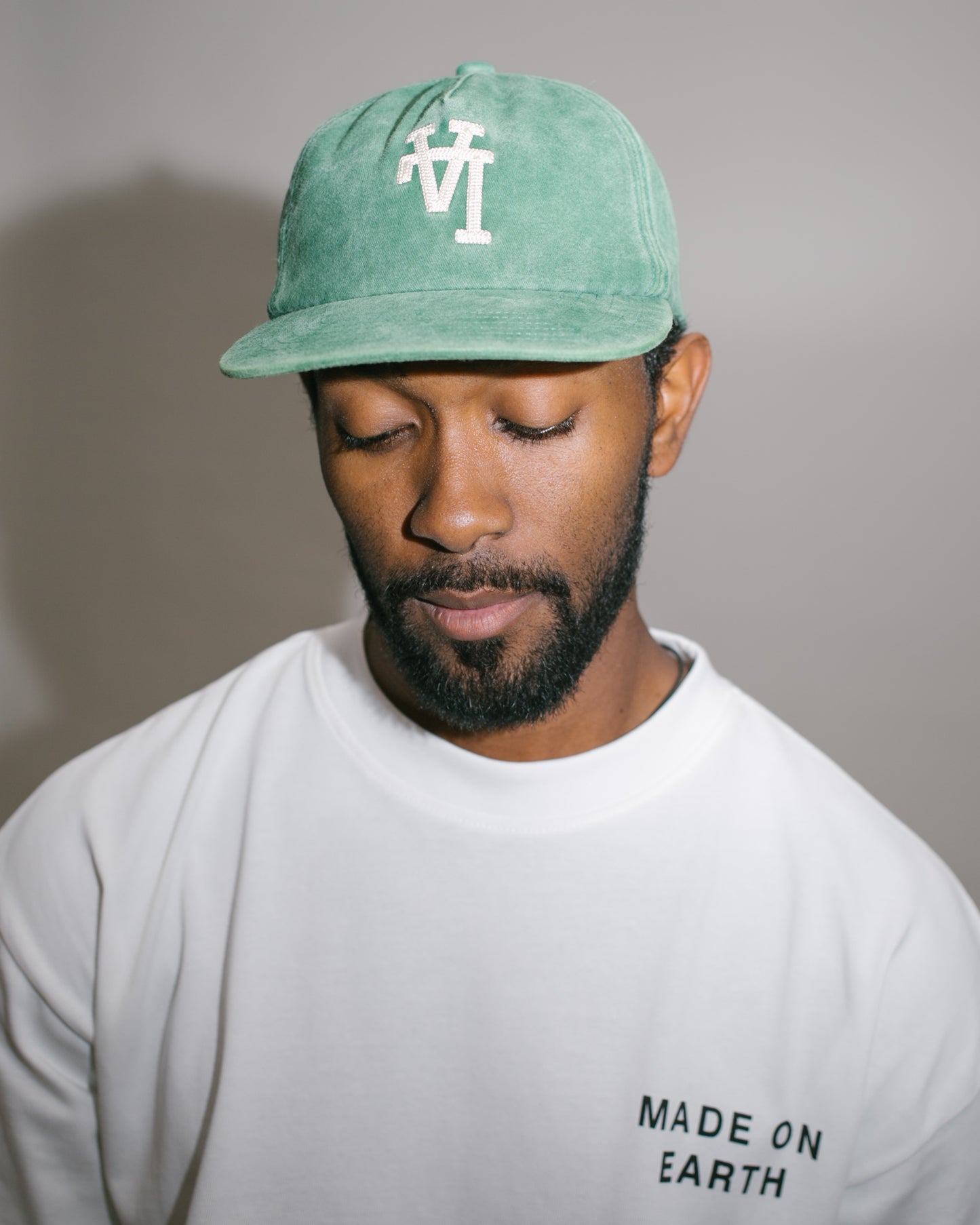 Classic Green Upside Down LA Hat