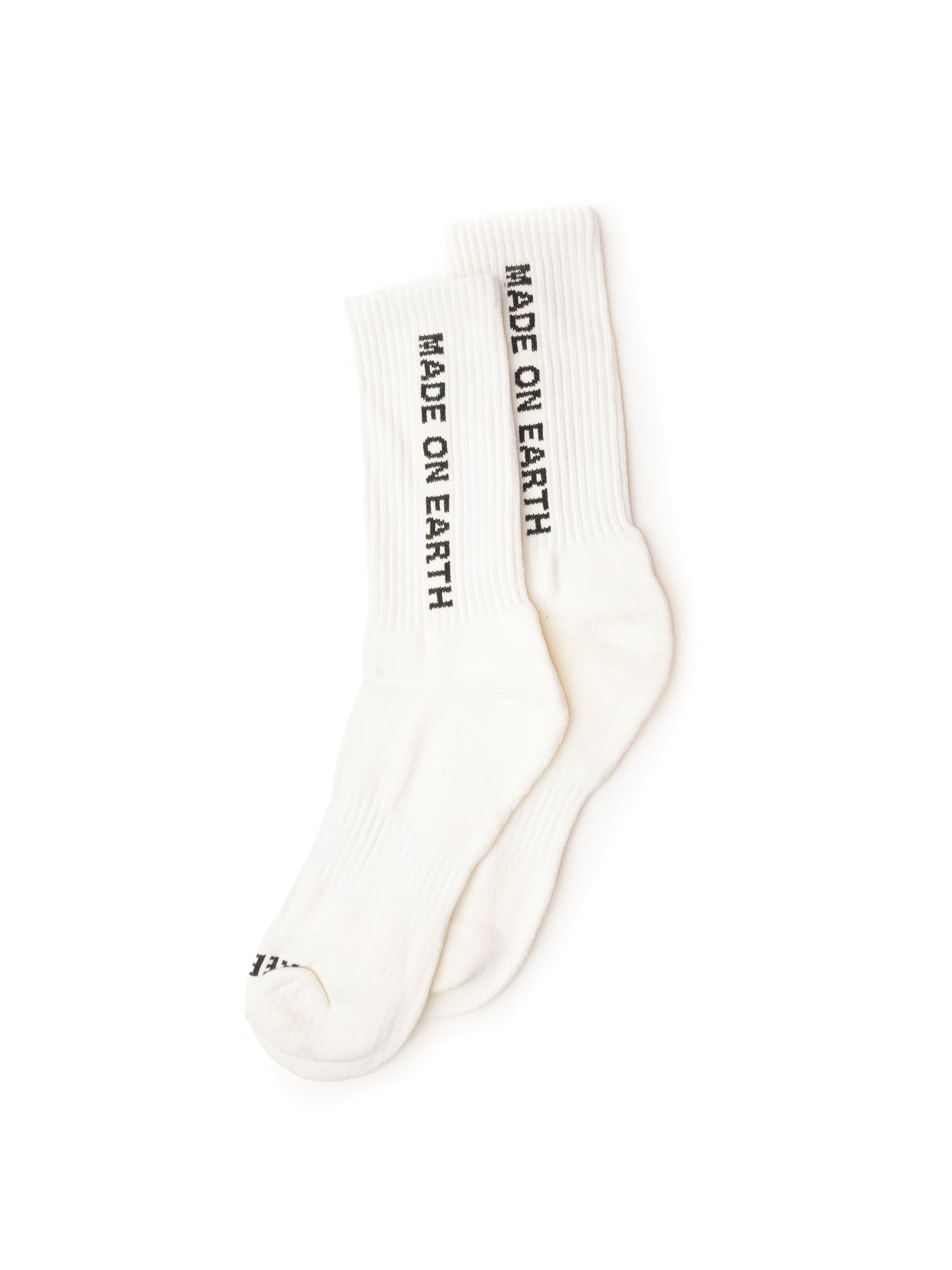 Crew Socks - Vintage White/ Black
