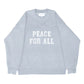 "Peace For All" Knit Sweater