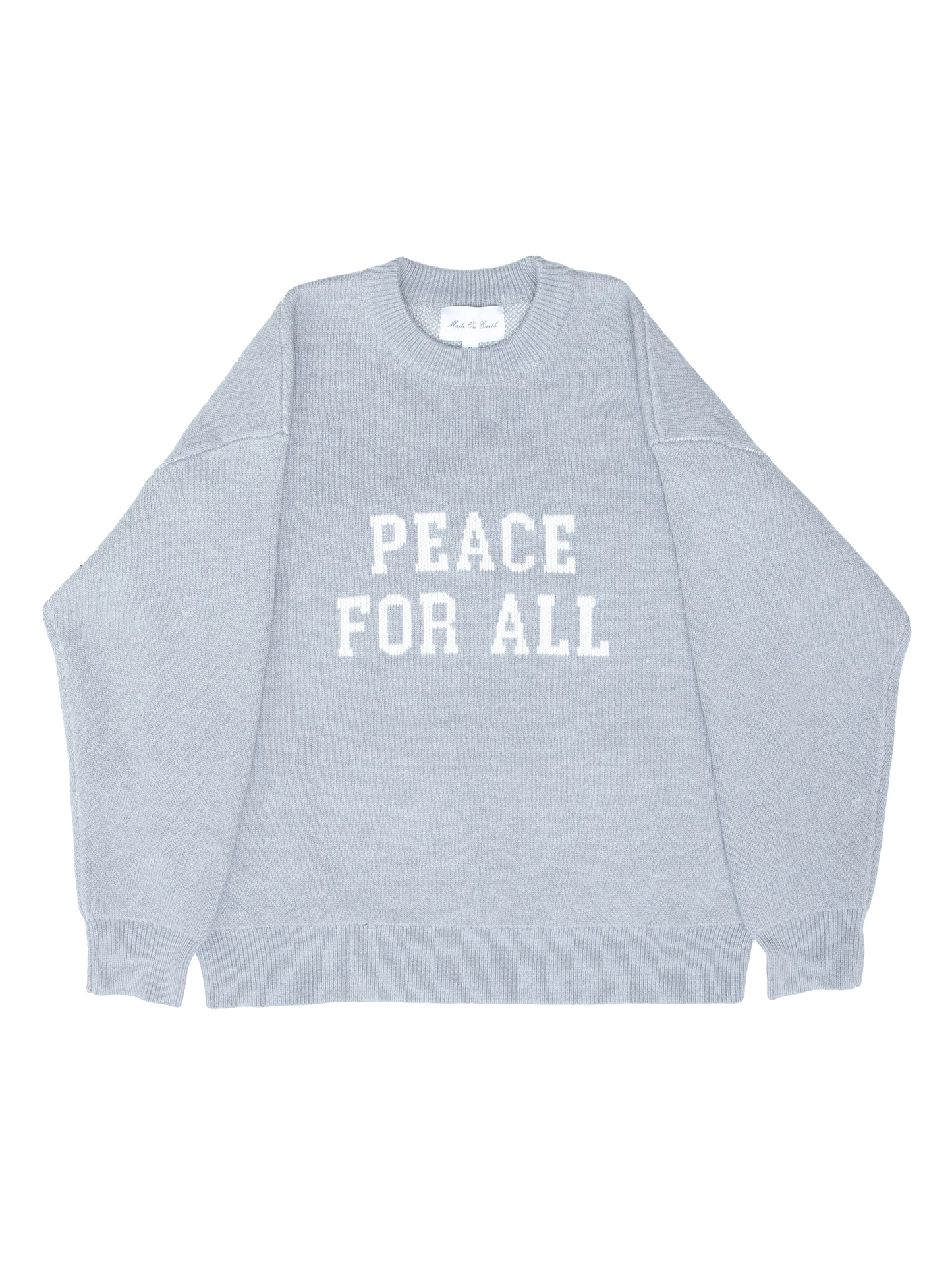 "Peace For All" Knit Sweater