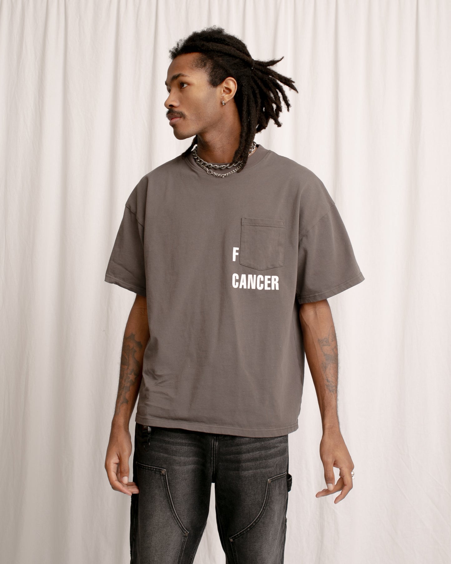 "Made On Earth" F Cancer Tee