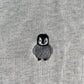 Long Sleeve Penguin Polo - Heather Grey