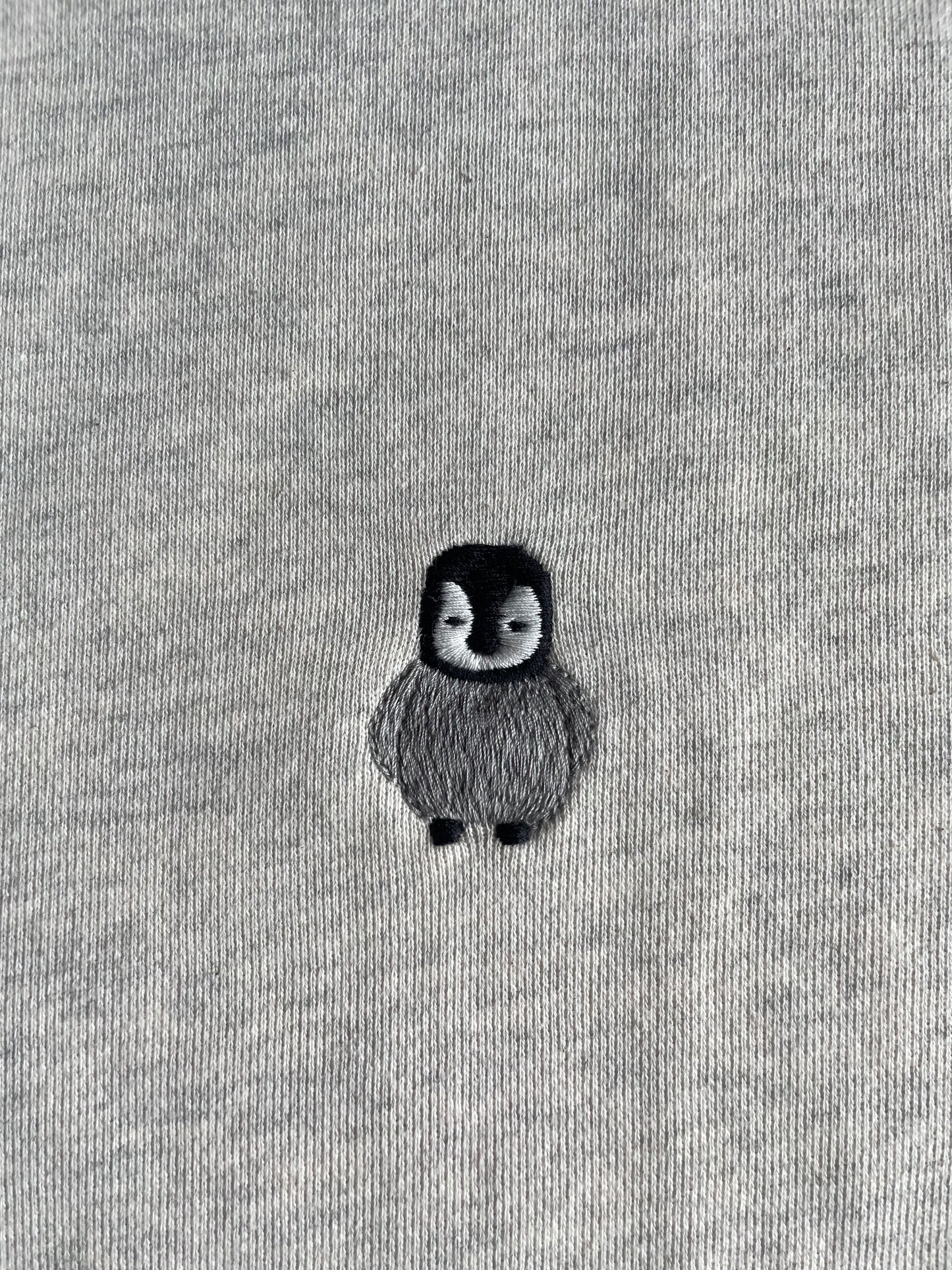 Long Sleeve Penguin Polo - Heather Grey